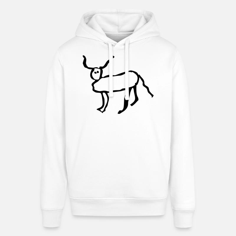 Coucou petite perruche - Sweat à capuche SOUNDER Stanley/Stella Unisexe - blanc