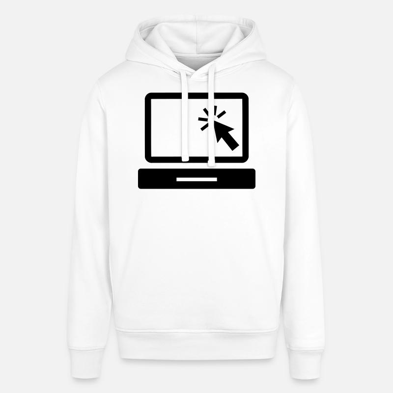 Computer - Stanley/Stella Unisex Hoodie SOUNDER - Weiß