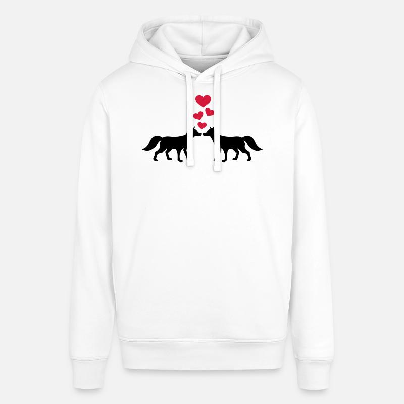 Renard - Sweat à capuche SOUNDER Stanley/Stella Unisexe - blanc