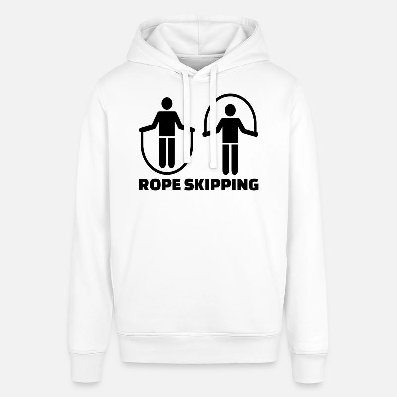 Rope skipping - Sweat à capuche SOUNDER Stanley/Stella Unisexe - blanc