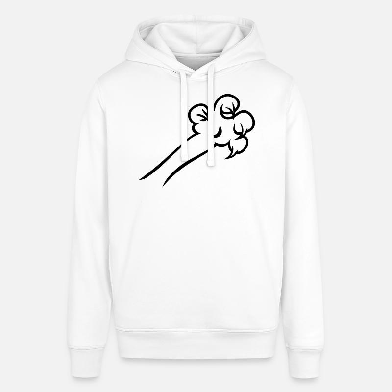 griffes / griffes (1c) - Sweat à capuche SOUNDER Stanley/Stella Unisexe - blanc