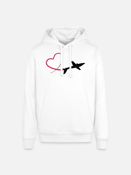 Kunstflug aerobatic Fox - Stanley/Stella SOUNDER Unisex Hoodie - white