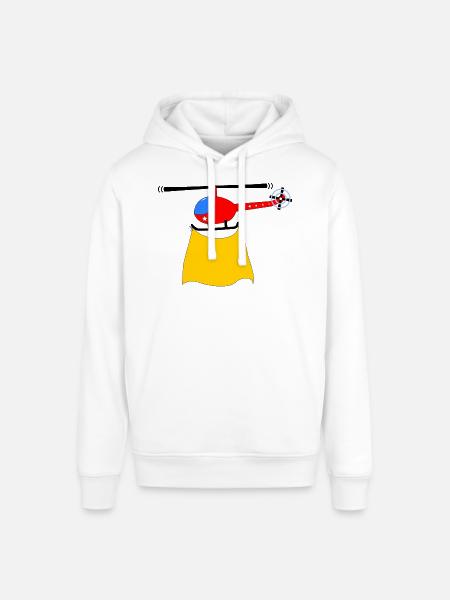 Hubschrauber Kinderparty - Stanley/Stella Unisex Hoodie SOUNDER - Weiß