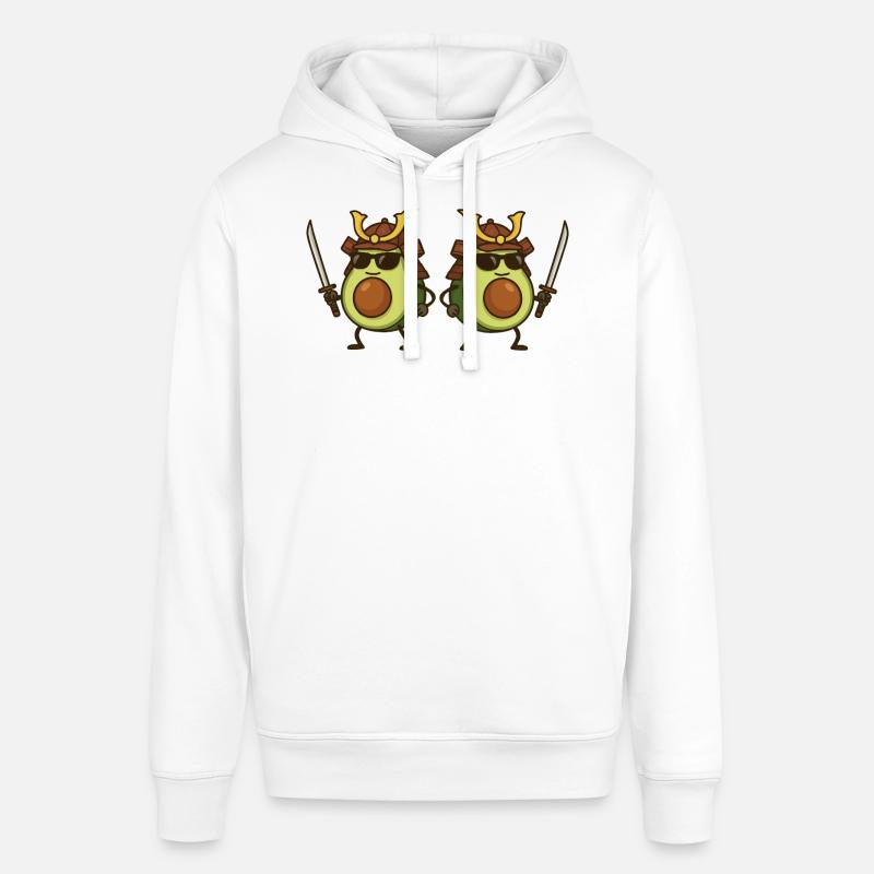 avocado samurai 2 - Stanley/Stella Unisex Hoodie SOUNDER - Weiß