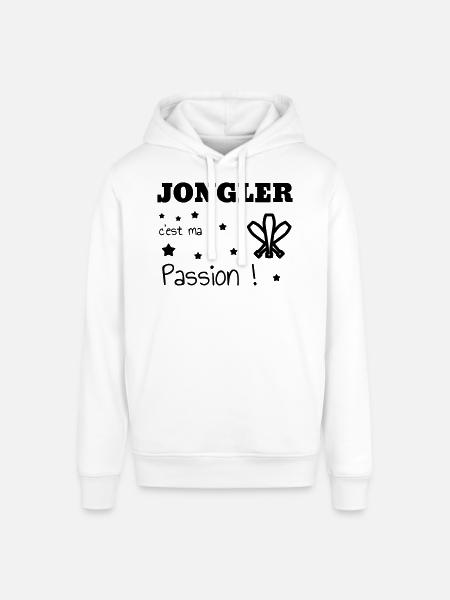 jongleur / jonglerie / jongleuse / cirque - Sweat à capuche SOUNDER Stanley/Stella Unisexe - blanc
