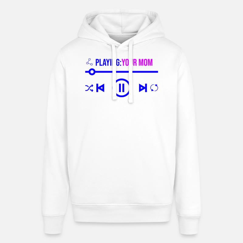 Jouer à sa mère - Sweat à capuche SOUNDER Stanley/Stella Unisexe - blanc