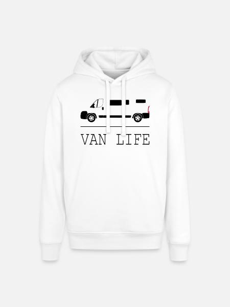 Van Leben - Stanley/Stella Unisex Hoodie SOUNDER - Weiß