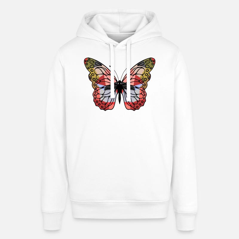 Papillon - Sweat à capuche SOUNDER Stanley/Stella Unisexe - blanc