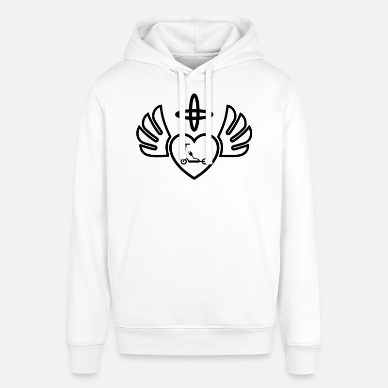 E-Scooter E-Roller Scooter - Sweat à capuche SOUNDER Stanley/Stella Unisexe - blanc