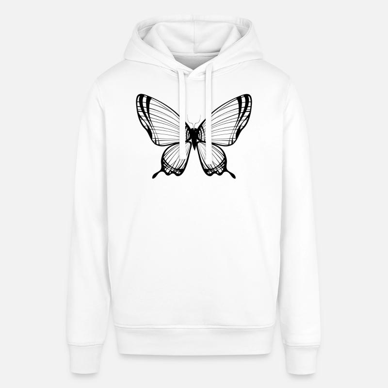 papillon - Sweat à capuche SOUNDER Stanley/Stella Unisexe - blanc