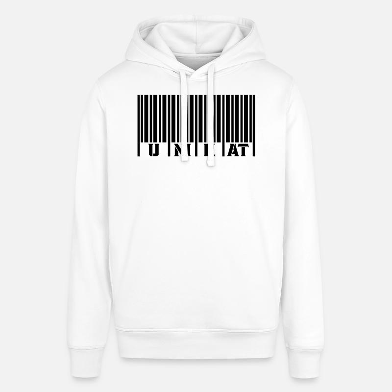 Code-barres unique - Sweat à capuche SOUNDER Stanley/Stella Unisexe - blanc