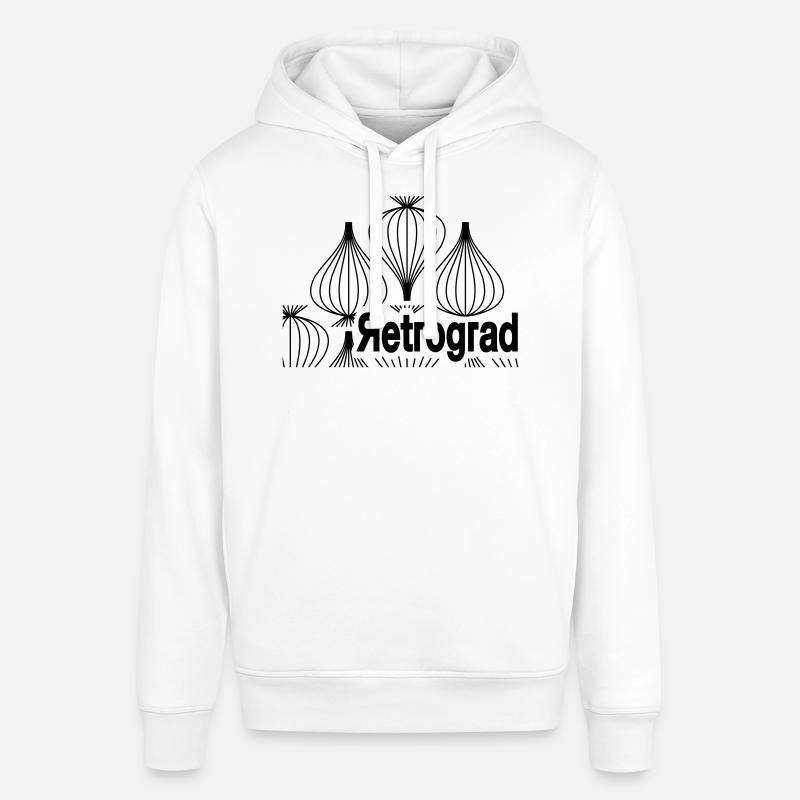 Rétrograde - Oignon - Conception - Sweat à capuche SOUNDER Stanley/Stella Unisexe - blanc