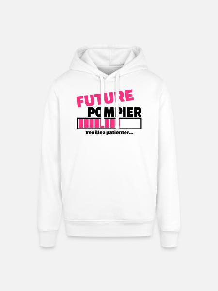 future pompier - Sweat à capuche SOUNDER Stanley/Stella Unisexe - blanc