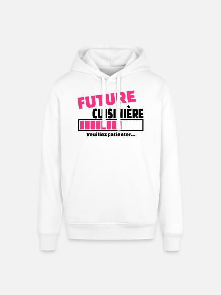 future cuisinière - Sweat à capuche SOUNDER Stanley/Stella Unisexe - blanc