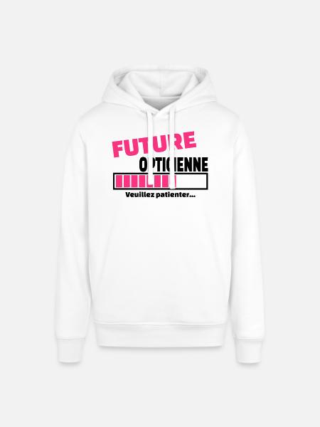 future opticienne - Sweat à capuche SOUNDER Stanley/Stella Unisexe - blanc