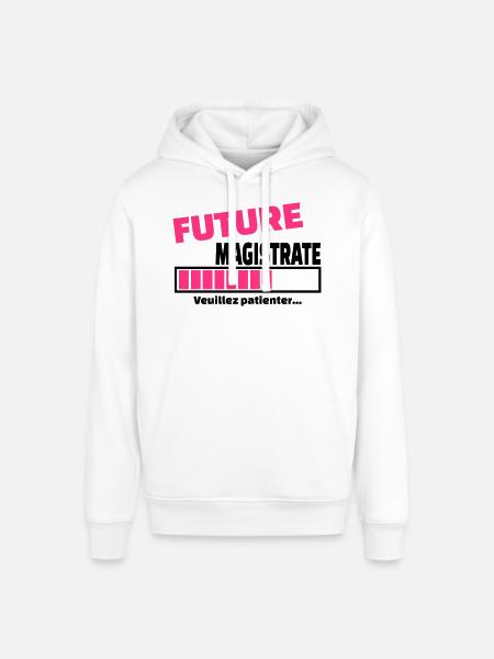 future magistrate - Sweat à capuche SOUNDER Stanley/Stella Unisexe - blanc