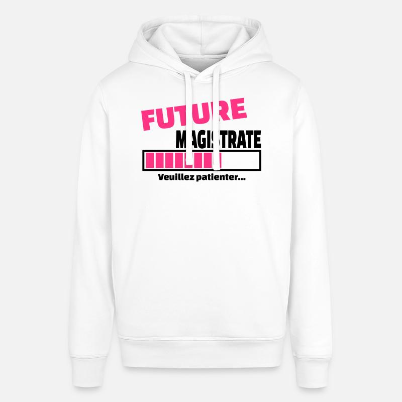 future magistrate - Sweat à capuche SOUNDER Stanley/Stella Unisexe - blanc