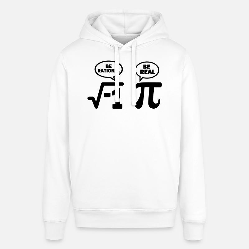 Maths Nerd - Sweat à capuche SOUNDER Stanley/Stella Unisexe - blanc