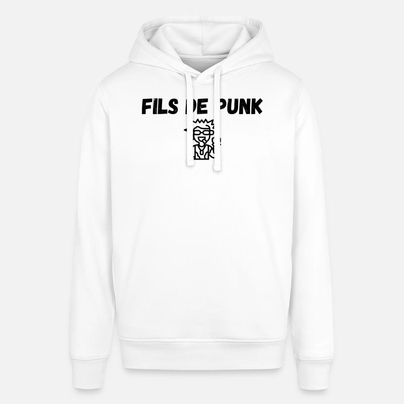 Fils de Punk (2) - Sweat à capuche SOUNDER Stanley/Stella Unisexe - blanc