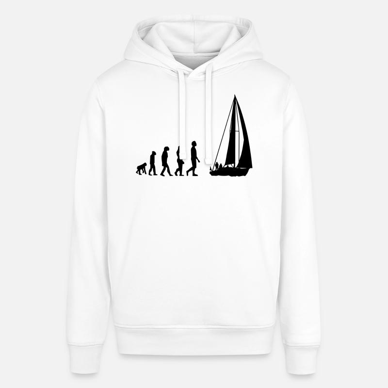 Voile évolution - Sweat à capuche SOUNDER Stanley/Stella Unisexe - blanc