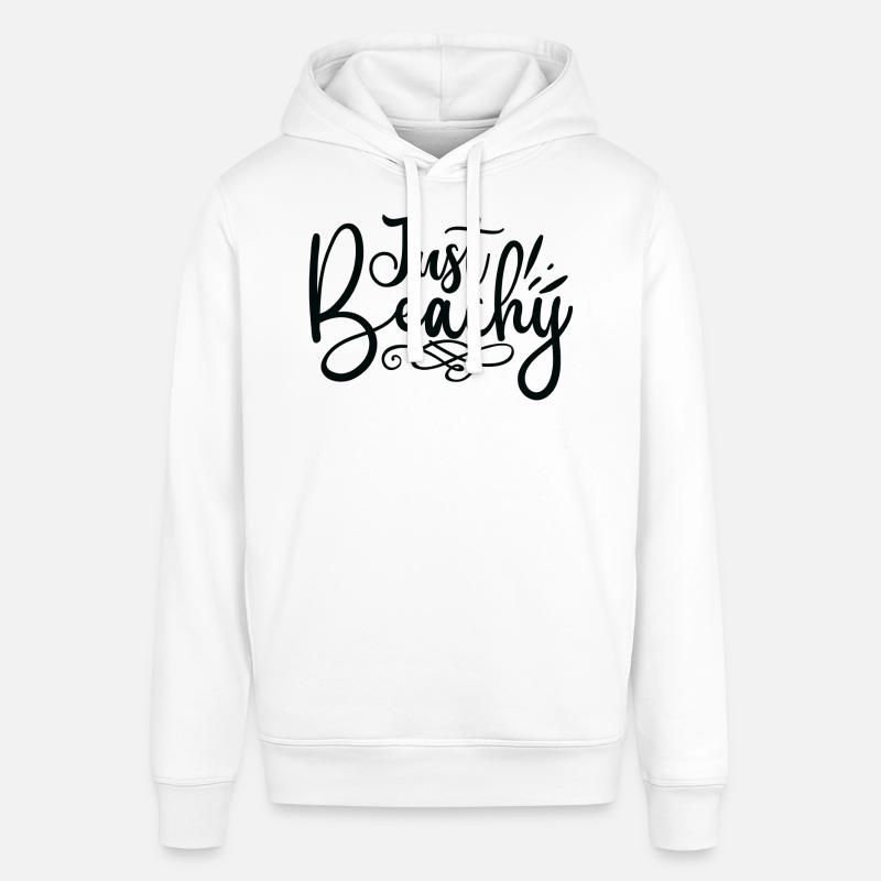 Juste Beachy - Sweat à capuche SOUNDER Stanley/Stella Unisexe - blanc