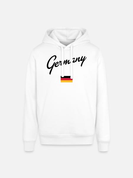 Germany - Stanley/Stella SOUNDER Unisex Hoodie - white