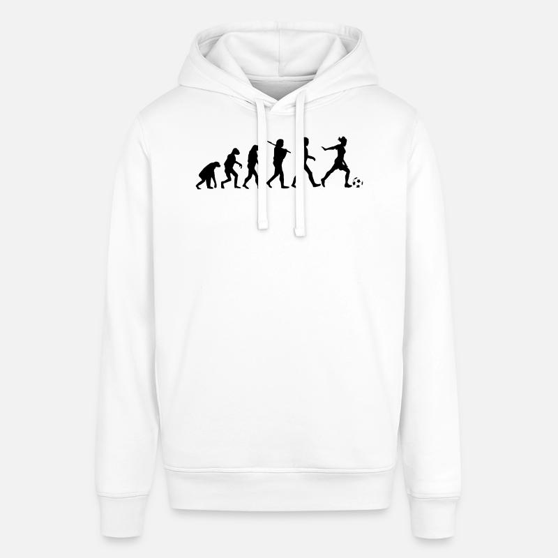 evolution foot - Sweat à capuche SOUNDER Stanley/Stella Unisexe - blanc