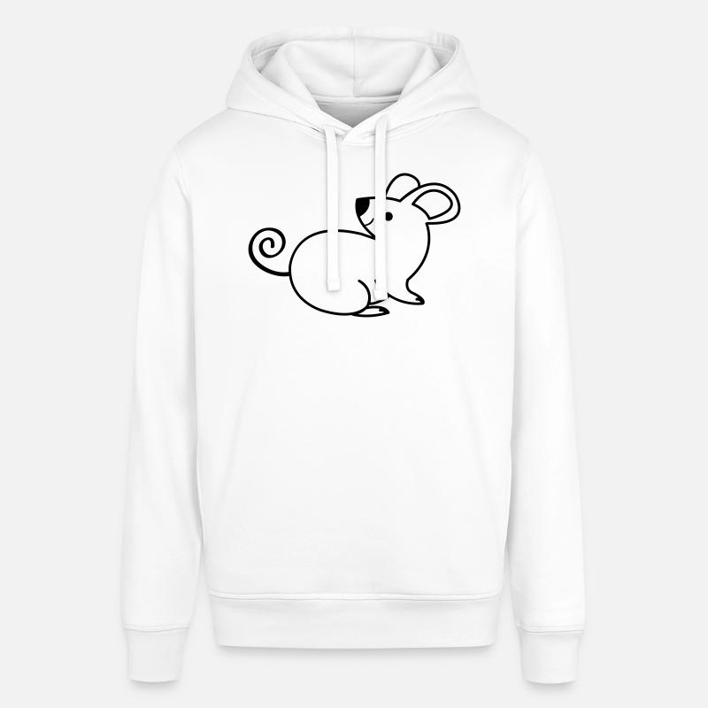 Souris - Sweat à capuche SOUNDER Stanley/Stella Unisexe - blanc