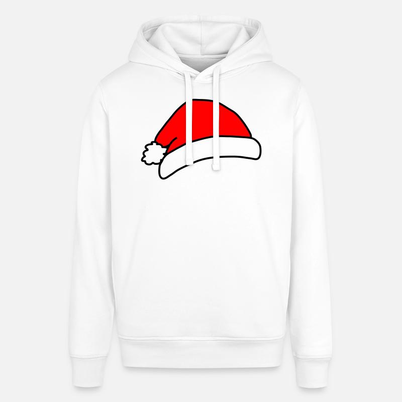 Muetze de Noël - Sweat à capuche SOUNDER Stanley/Stella Unisexe - blanc