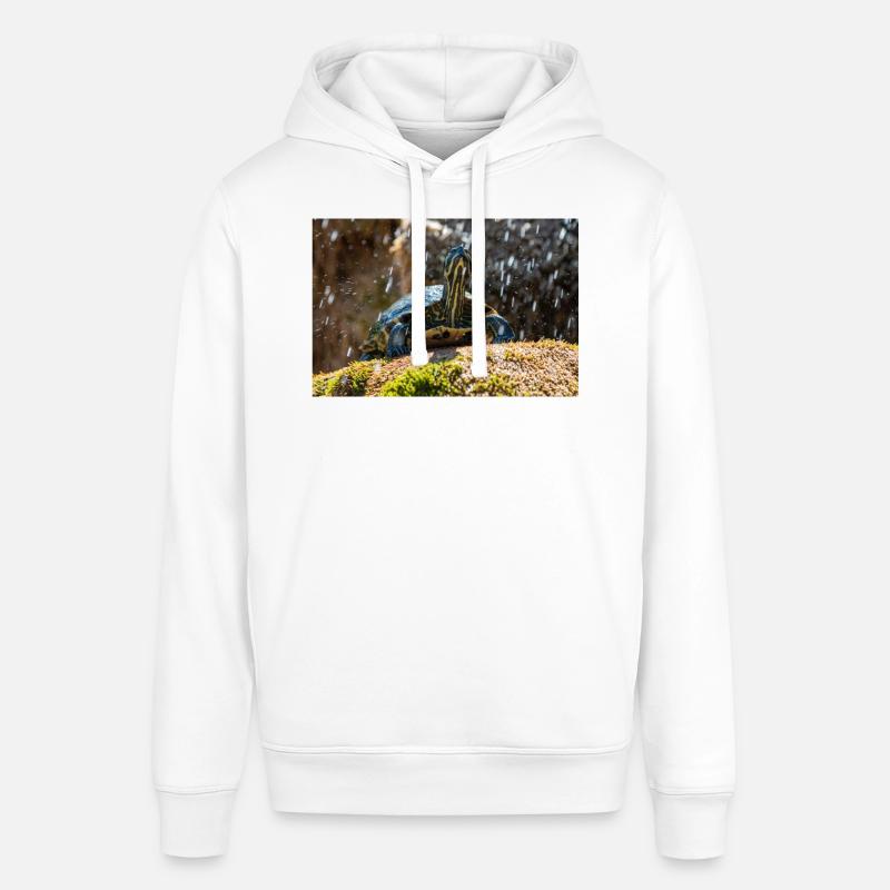 Trachemys scripta scripta scripta - Sweat à capuche SOUNDER Stanley/Stella Unisexe - blanc