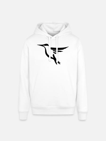 Kolibri 2 - Vogel Geschenk Geschenkidee - Stanley/Stella Unisex Hoodie SOUNDER - Weiß