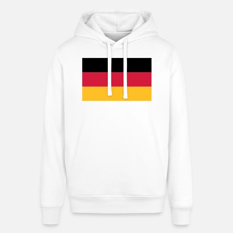 Drapeau de l'Allemagne - Sweat à capuche SOUNDER Stanley/Stella Unisexe - blanc