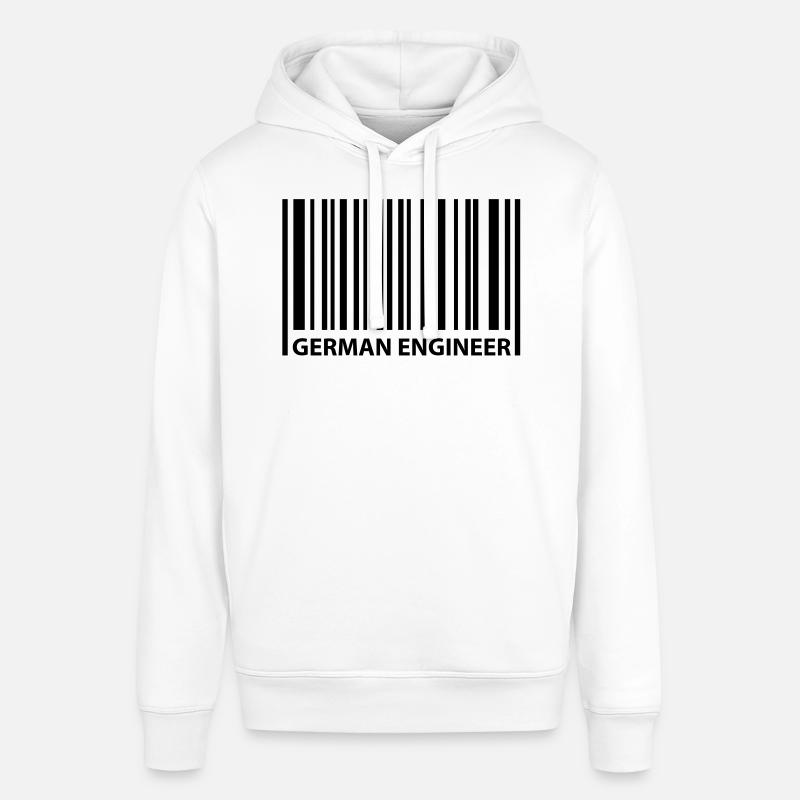 german engineer - Sweat à capuche SOUNDER Stanley/Stella Unisexe - blanc