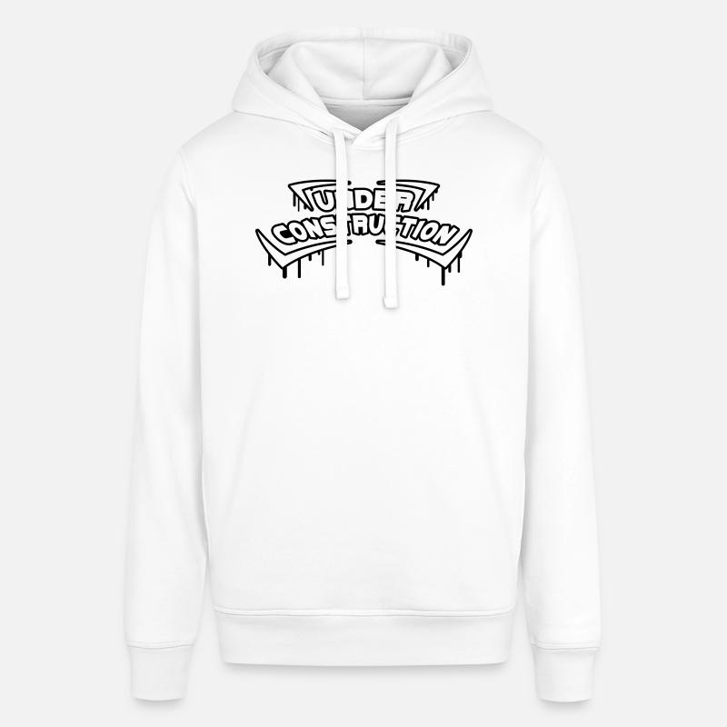 Under Construction - Sweat à capuche SOUNDER Stanley/Stella Unisexe - blanc