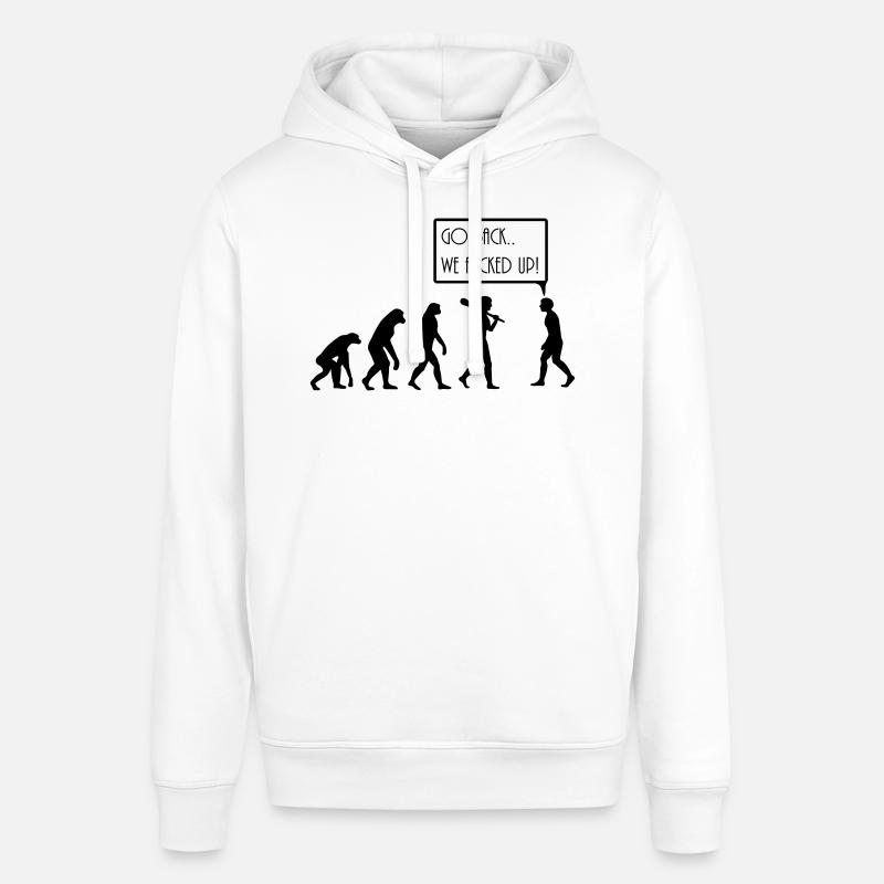évolution - Sweat à capuche SOUNDER Stanley/Stella Unisexe - blanc