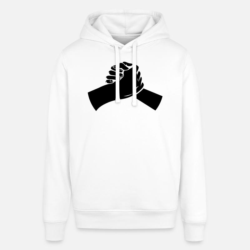 mains 01 - Sweat à capuche SOUNDER Stanley/Stella Unisexe - blanc