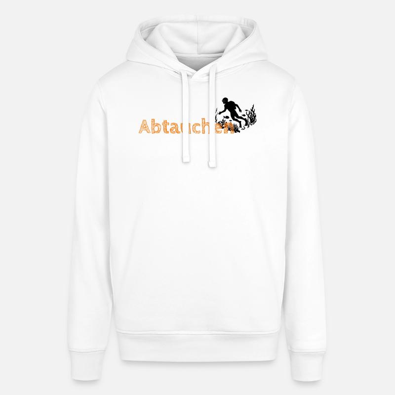 Manchmal will ich einfach abtauchen - Stanley/Stella Unisex Hoodie SOUNDER - Weiß