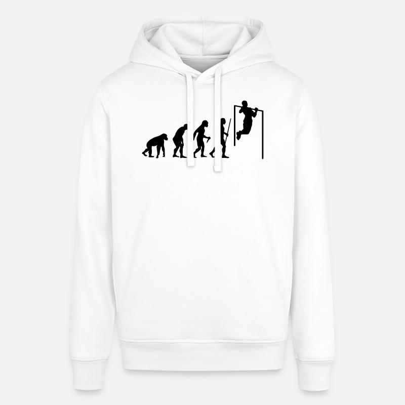 Evolution Pull Up - Stanley/Stella SOUNDER Unisex Hoodie - white