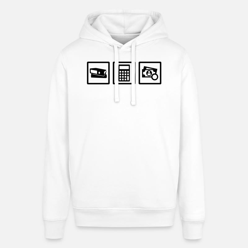 Comptable - Sweat à capuche SOUNDER Stanley/Stella Unisexe - blanc