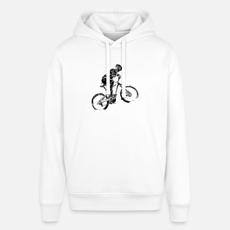 ss200519 BNW vtt noir - Sweat à capuche SOUNDER Stanley/Stella Unisexe - blanc