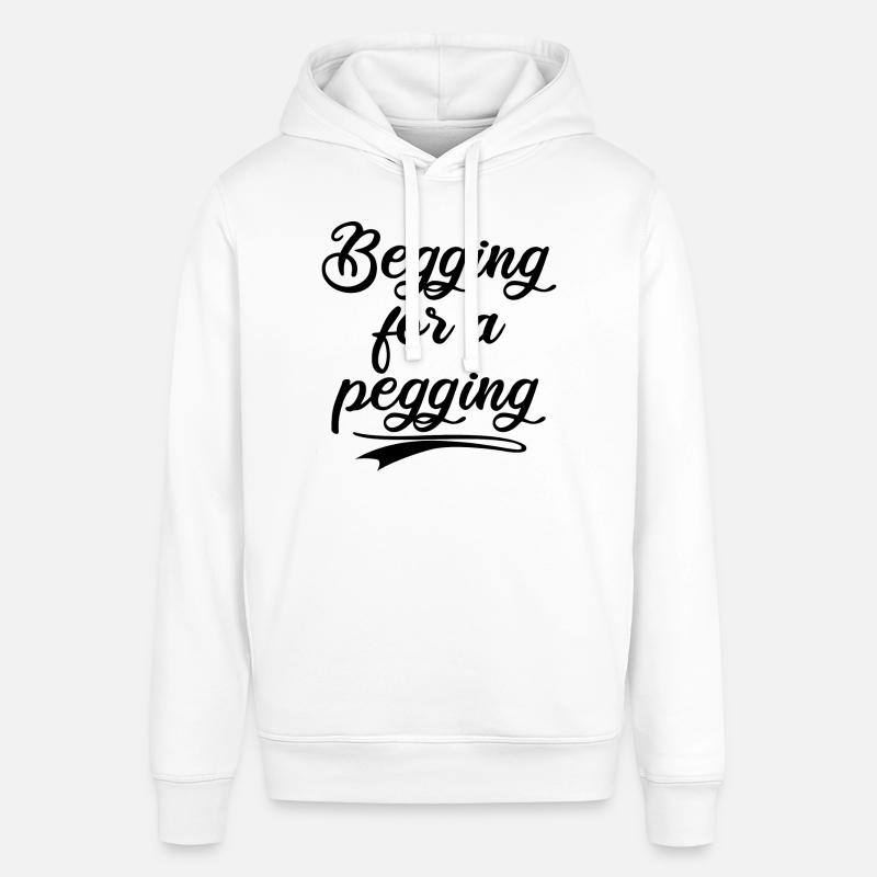 La mendicité pour un ancrage - Sweat à capuche SOUNDER Stanley/Stella Unisexe - blanc