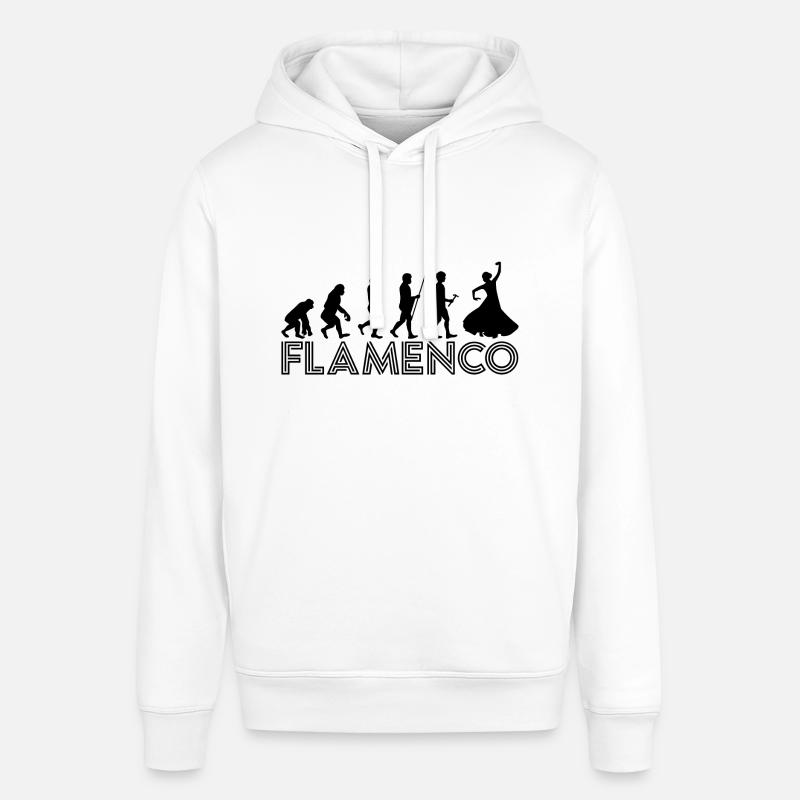 Flamenco Evolution 2 - Black - Stanley/Stella Unisex Hoodie SOUNDER - Weiß