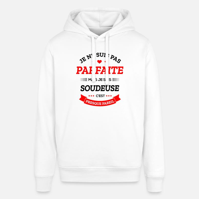 SOUDEUSE PARFAITE - Sweat à capuche SOUNDER Stanley/Stella Unisexe - blanc