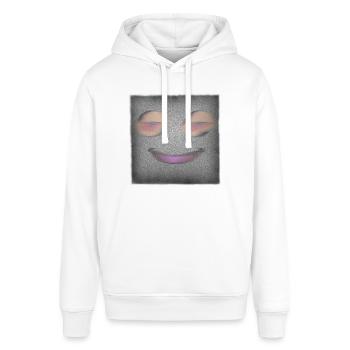 Auf Sendung ! - Stanley/Stella Unisex Hoodie SOUNDER - Weiß - Vorne - Alina (178cm) & Michal (187cm)