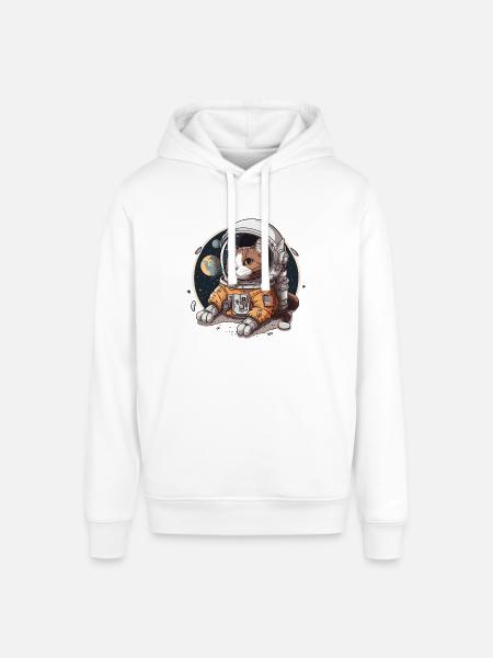 Cosmic Adventure - Stanley/Stella SOUNDER Unisex Hoodie - white