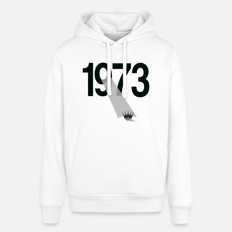 Millésime 1973 - Sweat à capuche SOUNDER Stanley/Stella Unisexe - blanc
