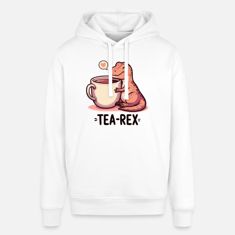 Tee Rex Tee-Rex Teetrinker Geschenk - Stanley/Stella Unisex Hoodie SOUNDER - Weiß