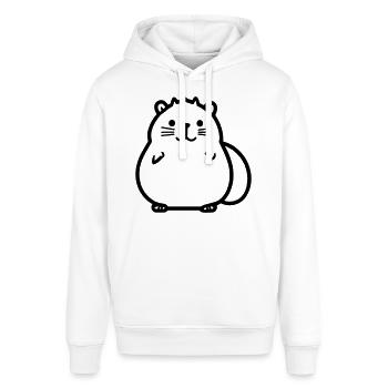 Murmeltier - Stanley/Stella Unisex Hoodie SOUNDER - Weiß - Vorne - Alina (178cm) & Michal (187cm)