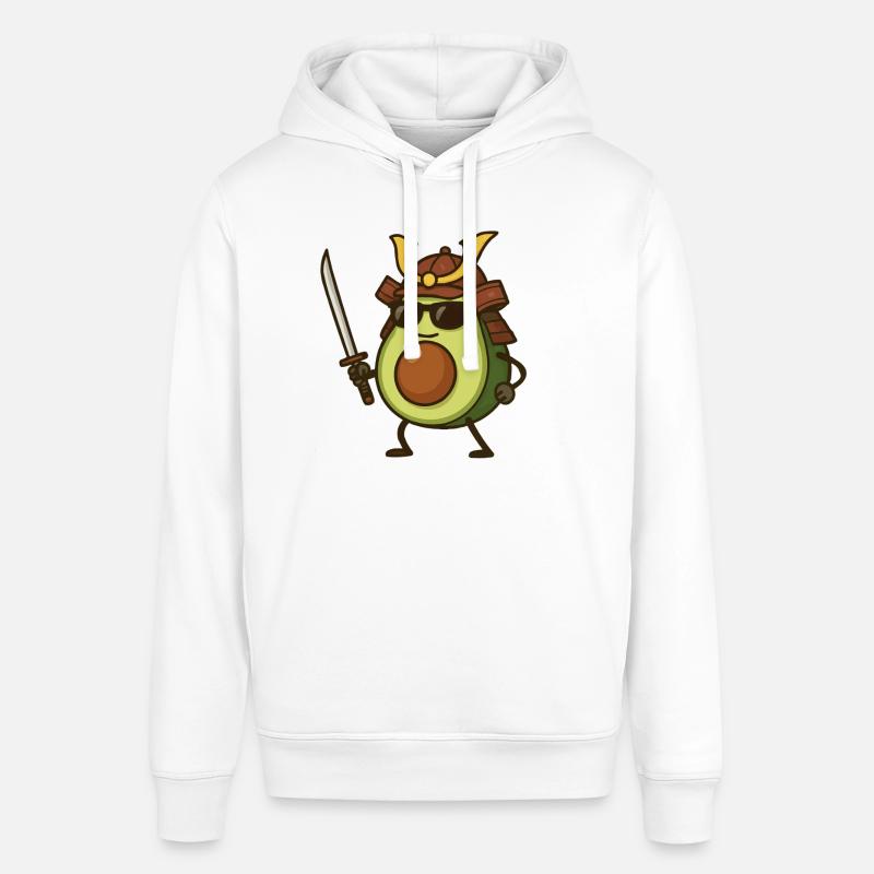avocado samurai - Stanley/Stella Unisex Hoodie SOUNDER - Weiß
