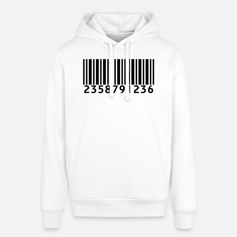 Print EAN Code - Stanley/Stella Unisex Hoodie SOUNDER - Weiß